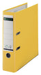 Leitz - Ordner leitz a4 80mm pp geel | 20 stuks