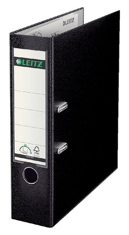 Leitz - Ordner leitz a4 80mm pp zwart | 20 stuks