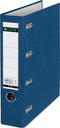 Leitz Ordner Kunststof met Dubbel Mechaniek - 90% Gerecycled Karton - Voor 2 x 500 A5-Vel - Blauw