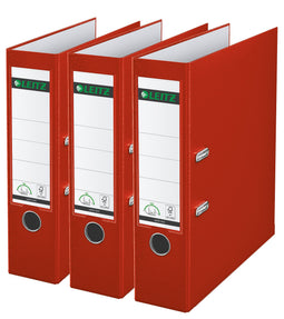 Leitz - Ordner leitz 180° 1010 3 stuks rood | 6 stuks