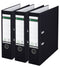 Leitz - Ordner leitz 180° 1010 3 stuks zwart | 6 stuks