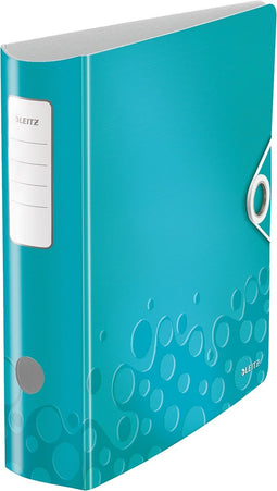Leitz - Ordner WOW 180° Active A4 75mm ijsblauw | 10 stuks