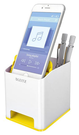 Leitz - Pennenhouder leitz wow wit/geel | 4 stuks