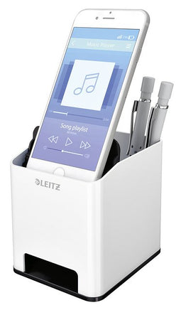 Leitz - Pennenhouder leitz wow wit/zwart | 4 stuks