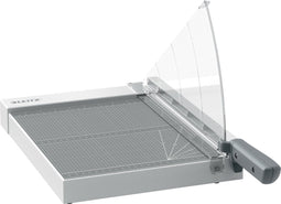 Leitz Precision Home Office Snijtafel A4 met Mesbeveiliging en Lichttechnologie voor Thuiskantoor/Thuiswerken - Snijdt 10 A4-Vel - Antraciet
