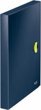 Leitz re:cycle PP Documentenbox - A4 Formaat - Donkerblauw - 100% Recyclebaar- 1 Stuk