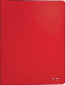 Leitz Recycle Duurzame A4 Showalbum met 40 Hoezen - Klimaatneutraal - Rood