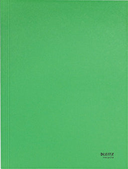 Leitz Recycle Duurzame Kartonnen A4 3-Klepsmap - Klimaatneutraal - Groen