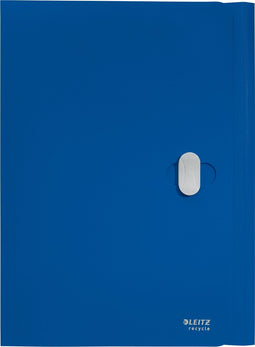 Leitz Recycle Duurzame Kunststof A4 3-Klepsmap - Klimaatneutraal - Blauw