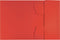 Leitz Recycle Kartonnen 3-Klepsmap A4 - 100% Gerecycled Karton - Rood