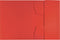 Leitz Recycle Kartonnen 3-Klepsmap A4 - 100% Gerecycled Karton - Rood