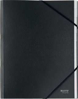 Leitz Recycle Sorteermap A4 - met 12 vakken - 100% Gerecycled Post-consumer Karton - Zwart