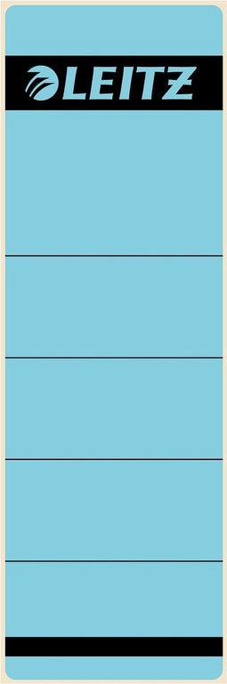 Leitz rugetiketten formaat 61 x 191 cm blauw