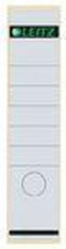 Leitz rugetiketten formaat 61 x 285 mm wit