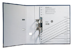 Leitz - Scheidingsbladen leitz a4 karton 200gr 11-gaats grijs