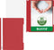 Leitz Snelhechter A4 - 30% pre-consumer gerecycled plastic - 25 stuks - Rood