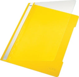 Leitz - Snelhechter standaard A4 PVC geel | 200 stuks