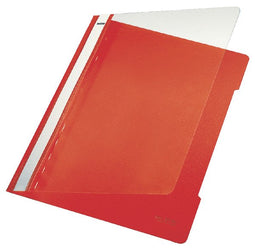 Leitz - Snelhechter Standaard A4 gerecycled PP rood | 200 stuks