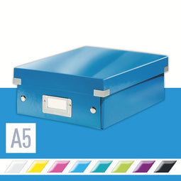 Leitz - Sorteerbox leitz wow click store 220x100x282mm bl | 6 stuks