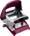 Leitz Style Metalen Kantoor Perforator - Perforeert Tot 30 Vel - Voor Mappen En Ringbanden - Ideaal Voor Thuiskantoor - Granaat Rood