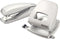 Leitz Style Metalen Nietmachine voor Kantoor - Perforeert tot 30 vel - Wit