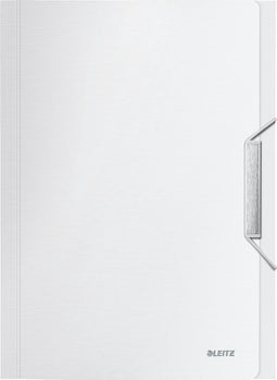 Leitz Style Projectmap met 6 Uitklapbare Vakken en Elastische Sluiting - voor 280 A4 Vel - Pool Wit