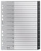 Leitz - Tabblad leitz recycle a4 1-12 extra breed pp | 3000 stuks