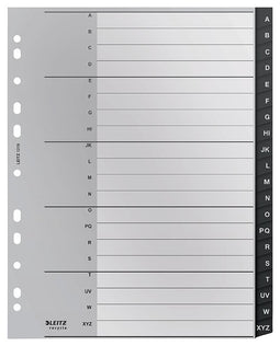 Leitz - Tabblad leitz recycle a4 a-z extra breed pp | 3000 stuks
