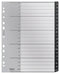 Leitz - Tabblad leitz recycle a4 a-z extra breed pp | 3000 stuks