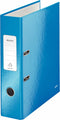Leitz WOW 180° Duurzame Ordner - Capaciteit van 600 A4-Vel - Rugbreedte van 80mm - Blauw