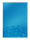 Leitz WOW A4 Notitieboek met Harde Kaft - 80 Vel - Gelijnd - FSC Gecertificeerd - Blauw