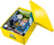 Leitz WOW Click & Store Grote Opbergdoos - 85% Gerecycled Karton - Voor A3 Formaten - 36.9 x 48.2 cm (BxD) - Geel