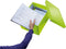 Leitz WOW Click & Store Grote Opbergdoos - 85% Gerecycled Karton - Voor A3 Formaten - 36.9 x 48.2 cm (BxD) - Groen