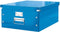 Leitz WOW Click & Store Grote Opbergdoos - 85% Gerecycled Karton - Voor A3 Formaten - 36.9 x 48.2 cm (BxD) - Blauw