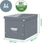 Leitz Wow Click & Store Kubus Grote Opbergdoos - 80% Gerecycled Karton - 32 x 31 x 36 cm (BxHxD) - Groen