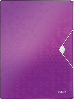 Leitz WOW Documentbox - A4 - Paars