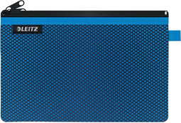 Leitz WOW EtuiMmet Twee Vakken Maat L - Opbergen en Organiseren - Blauw