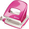 Leitz WOW Perforator 2-Gaats - Perforeert tot 30 Vel - Roze Metallic