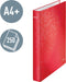 Leitz Wow Ringband A4 - 2-Rings - Rugbreedte van 40mm met 2 D-ringen - Rood