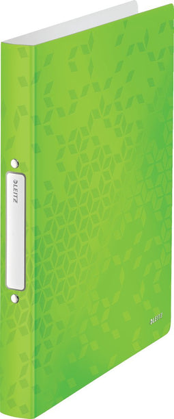 Leitz Wow Ringband Soepel A4 - 2-Rings voor 190 Vel - Rugbreedte van 32mm - Groen