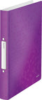 Leitz Wow Ringband Soepel A4 - 2-Rings voor 190 Vel - Rugbreedte van 32mm - Paars
