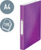 Leitz Wow Ringband Soepel A4 - 2-Rings voor 190 Vel - Rugbreedte van 32mm - Paars