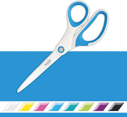 Leitz WOW Titanium Roestvrijstalen Schaar - Blauw