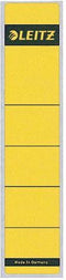 Leitz Zelfklevende Rugetiketten 1643 Formaat 38 X 190 Mm Kleur Geel