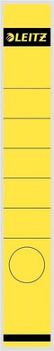 Leitz Zelfklevende Rugetiketten 1648 Formaat 38 X 290 Mm Kleur Geel