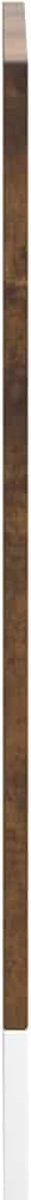 vidaXL - Vaatwaspaneel - Kalmar - 60x1,5x67 - cm - bewerkt - hout - gerookt - eiken