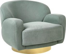 LEJRE - Fauteuil - Groen - Polyester