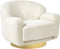 LEJRE - Fauteuil - Lichtbeige - Polyester
