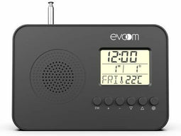 Lekio EV306148 Zakradio VHF (FM) Wekfunctie Zwart