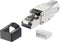 Renkforce RJ45-stekker CAT 8.1 8P8C Stekker Field Termination Plug (tool-free) Zilver RF-4495306 1 stuk(s)